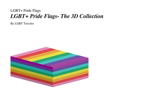lgbt-pride-flags Photo eBook LGBT+ Pride Flags- The 3D Collection 