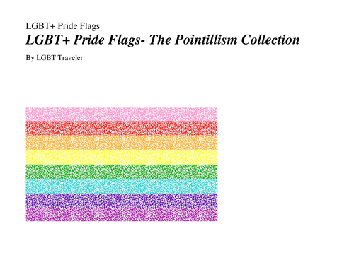 lgbt-pride-flags Photo eBook LGBT+ Pride Flags- The Pointillism Collection 